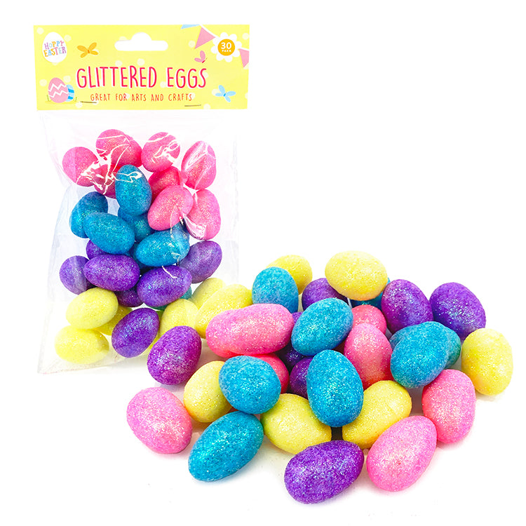 Easter Mini Glitter Eggs x 30