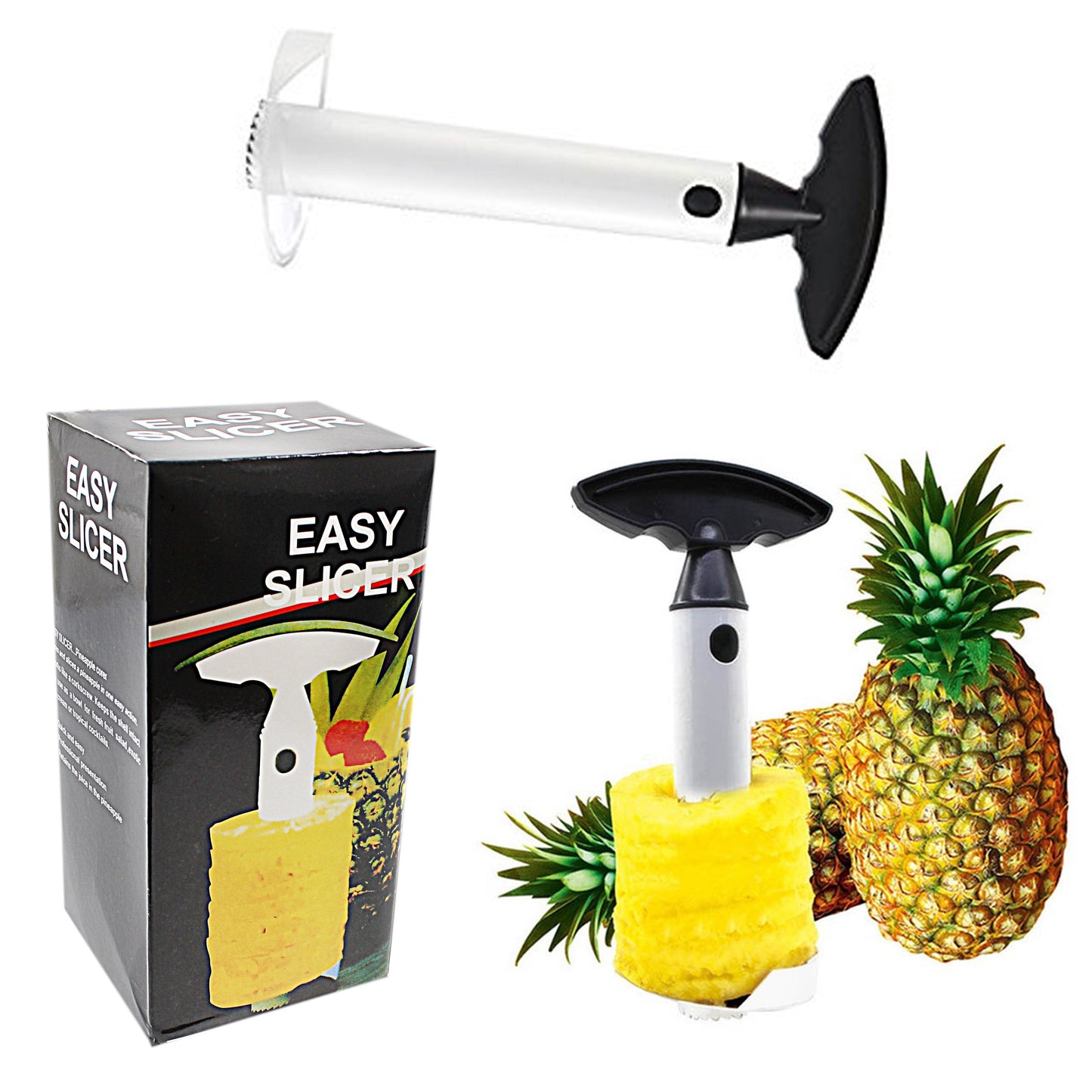 Easy Slicer Pineapple Corer Slicer Peeler Cutter 4740