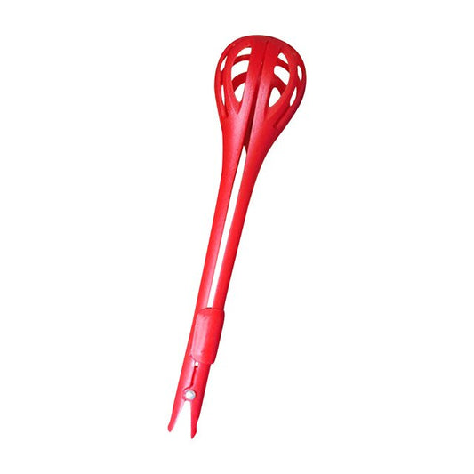 2 In 1 Egg Whisk And Tongs Plastic Assorted Colours