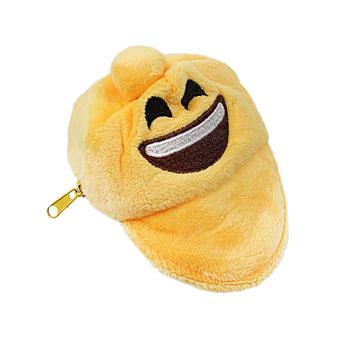 Emoji Soft Hat Cap Shaped Coin Purse 9 cm Assorted Designs 4956 p