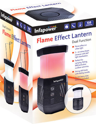 Flame Effect Lantern Home Outdoor F056