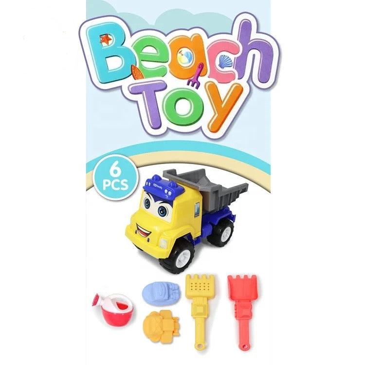 Toy Truck with Beach Toys Set