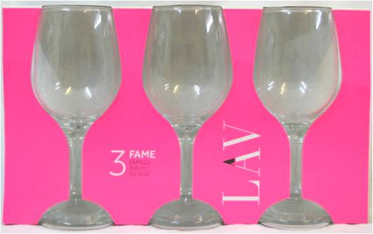 Fame Wine Glasses 300cc Set of 3 FAM523A