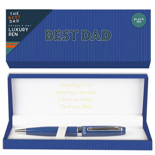 Father's Day 'BEST DAD' Luxury Pen in Display Gift Box