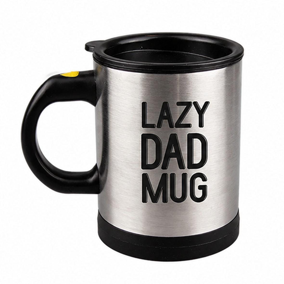 Lazy Dad Self Stirring Mug - Great Fathers Day Gift!