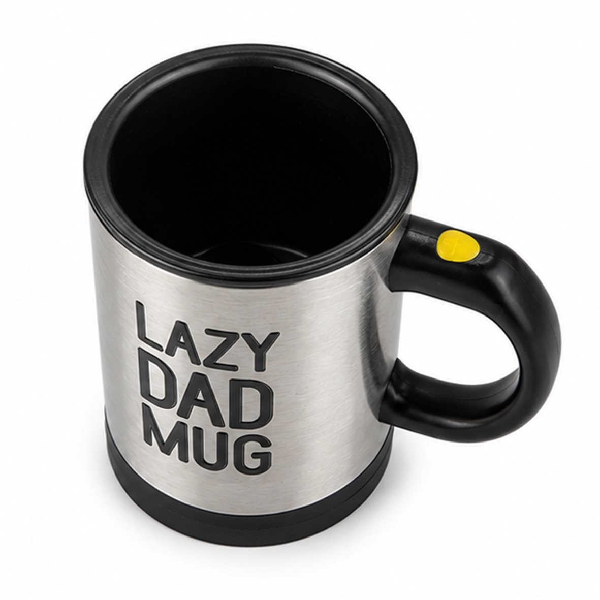 Lazy Dad Self Stirring Mug - Great Fathers Day Gift!