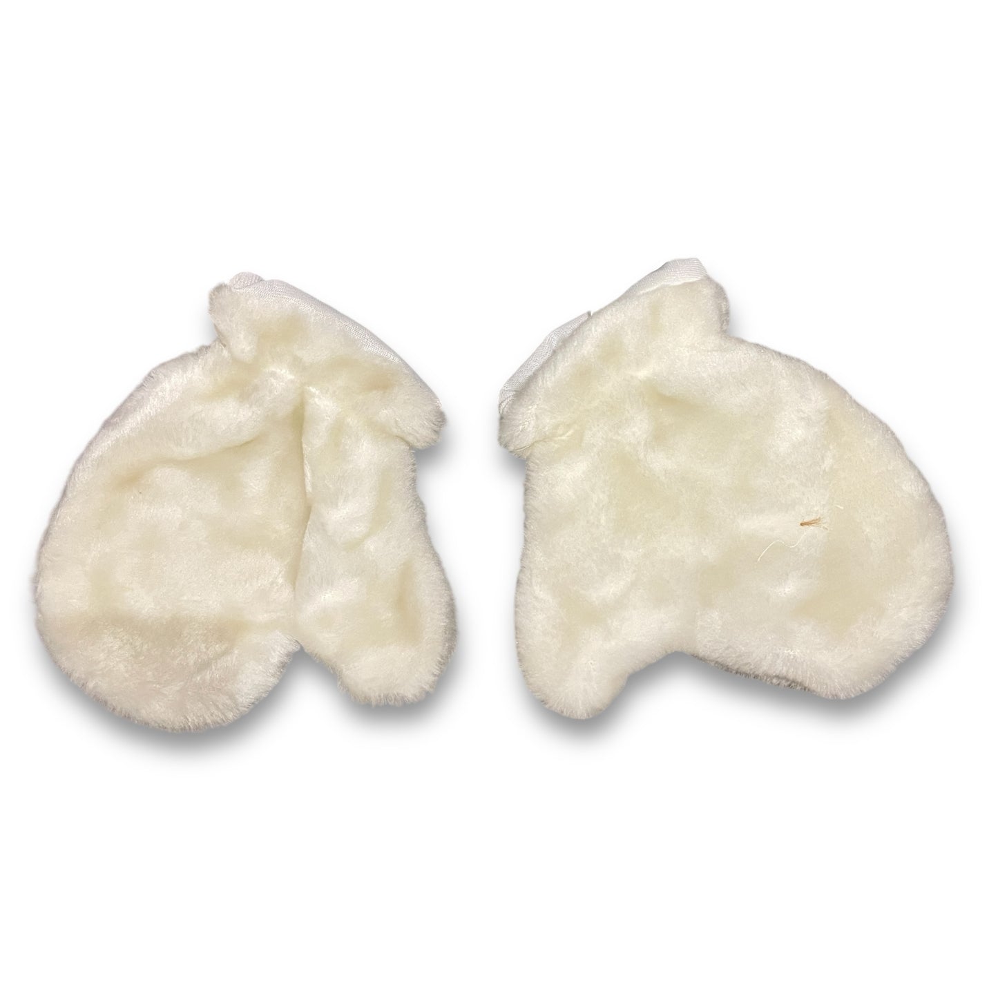 Kids Soft Hat & Mittens Set Cuddly Creatures - White Bunny