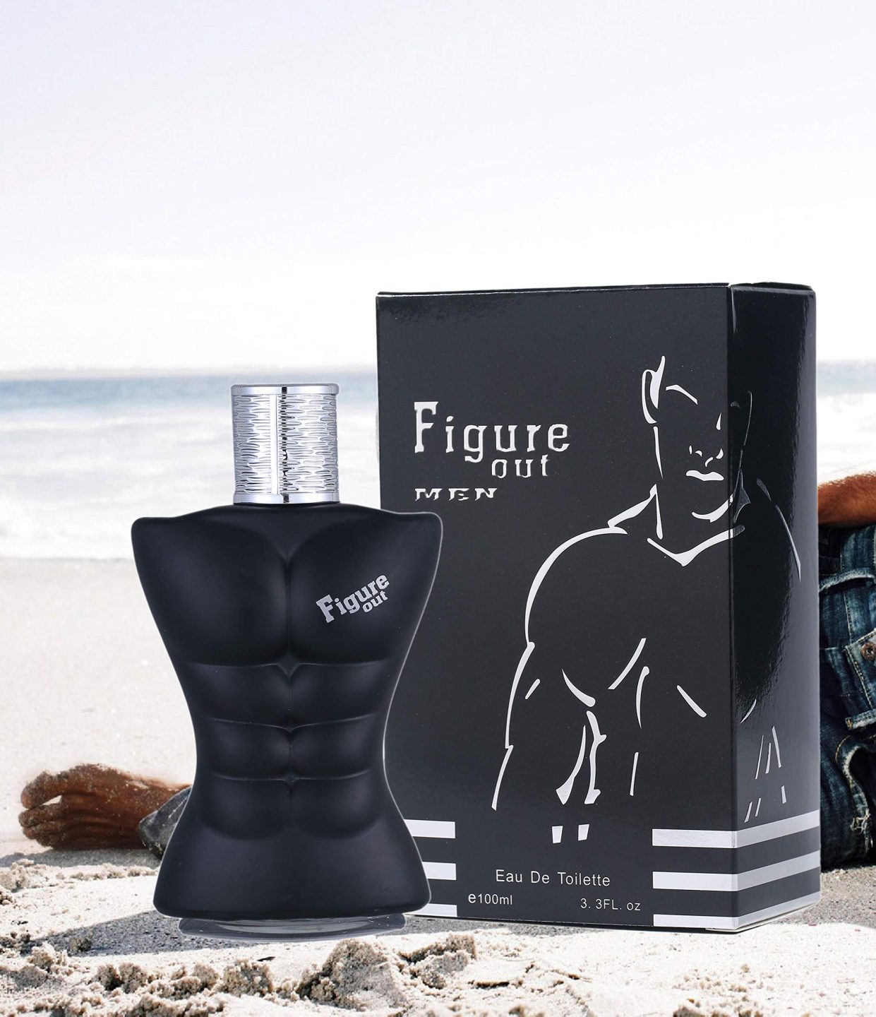 FIGURE OUT BLACK Inspired by JPG- Men's Eau de Toilette Aftershave Spray 100ml - Saffron London
