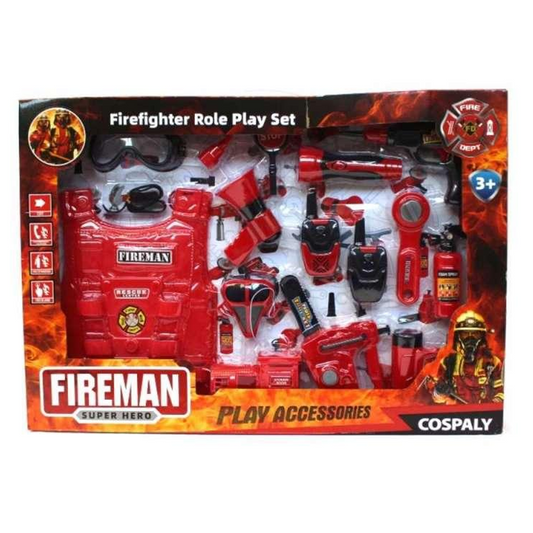 Fire Fighting Complete Pretend Play Set