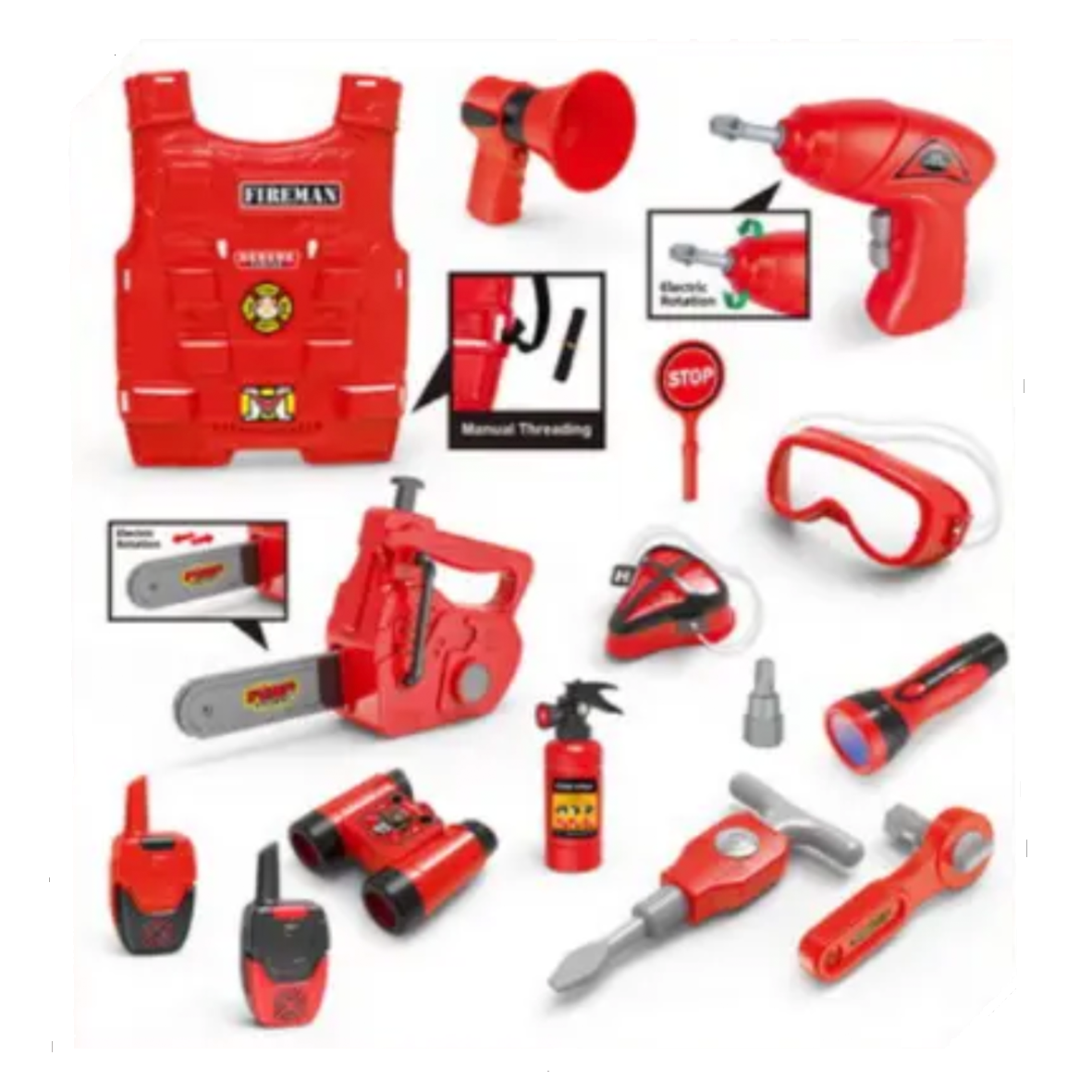 Fire Fighting Complete Pretend Play Set