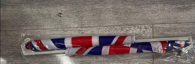 Great Britain Union Jack Jubilee Car Flags 2 Pack FL2