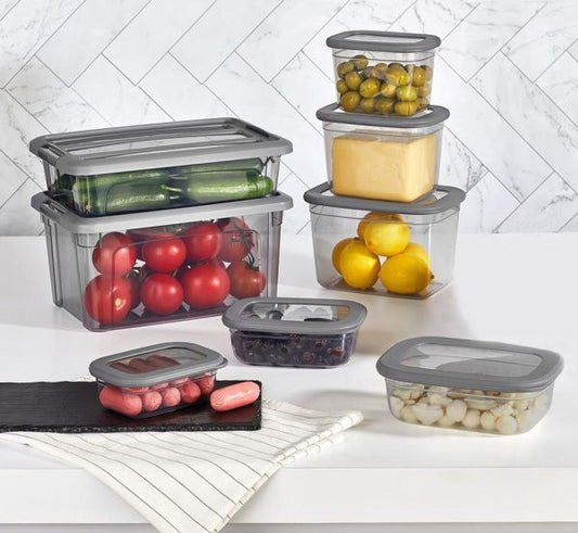 Poli Rectangle Food Storage Container Box 2.8 Litre 30cm x 7cm BNM0179