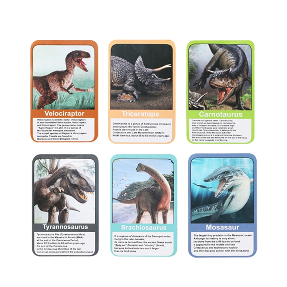Dinosaur City Pretend Play Scene The Forest Park with Accessories & Figures