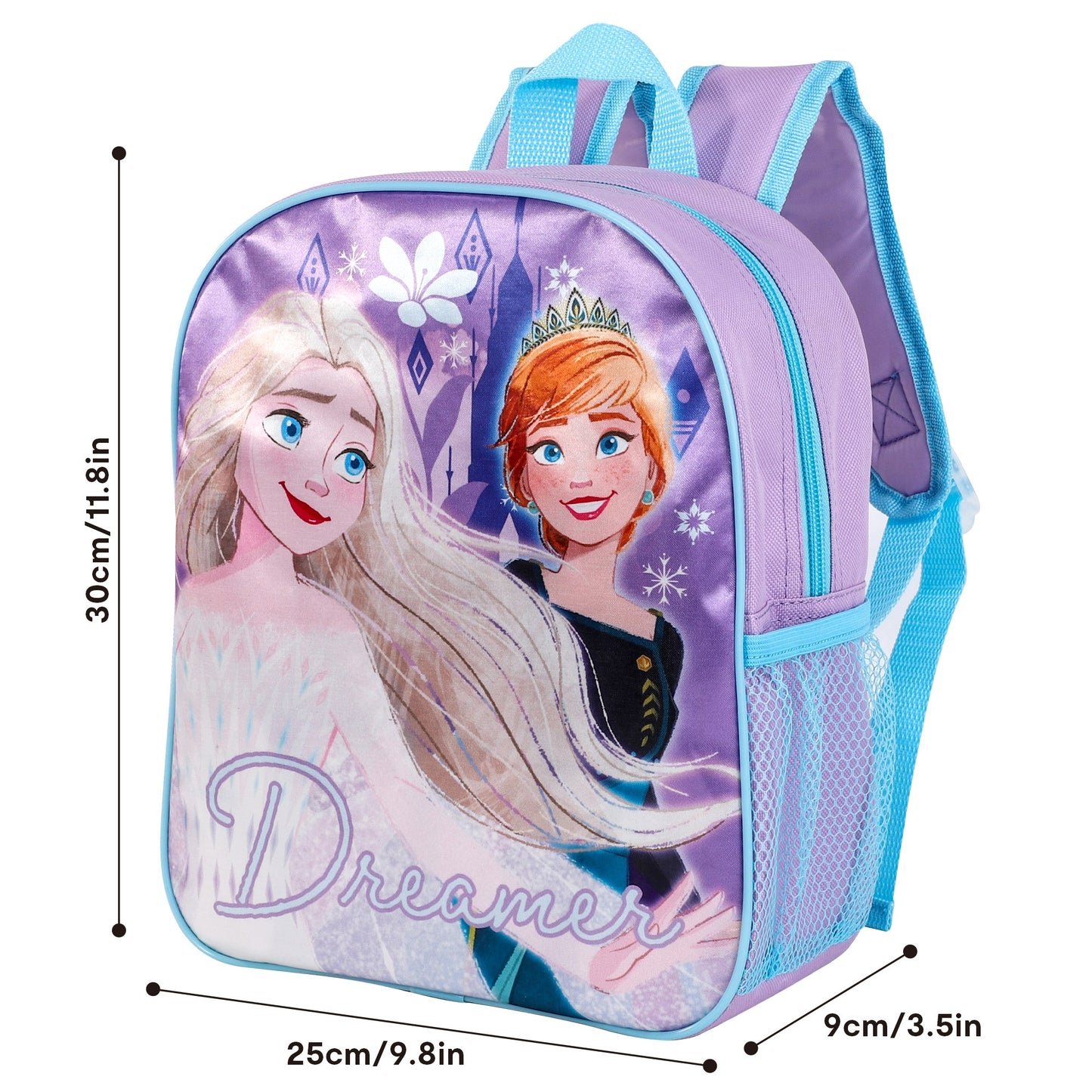 Frozen Dreamer Style Backpack Kids Premium Standard Rucksack with Zip & Adjustable Straps
