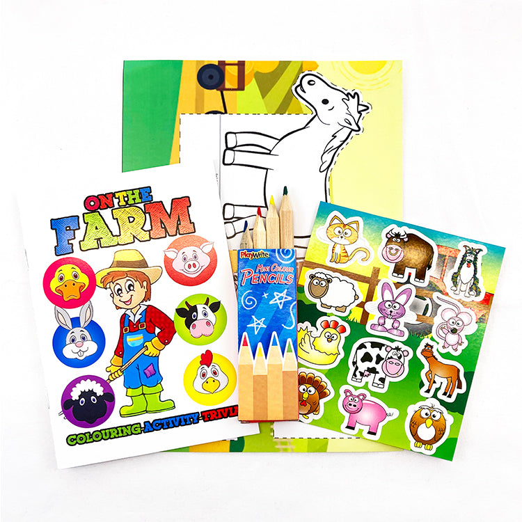 Farm Mini Colouring / Activity Kit