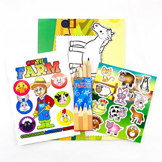 Farm Mini Colouring / Activity Kit