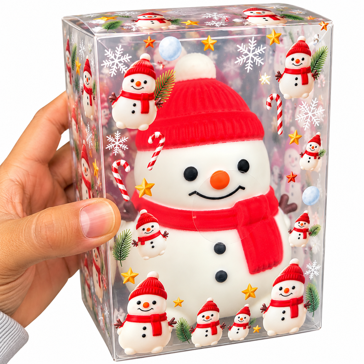 XXL Jumbo Squishy Snowman Fidget Sensory Squishy Toy