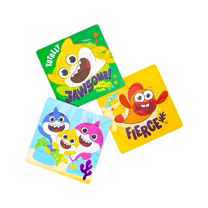Baby Shark'S Big Show Touch & Feel Puzzles
