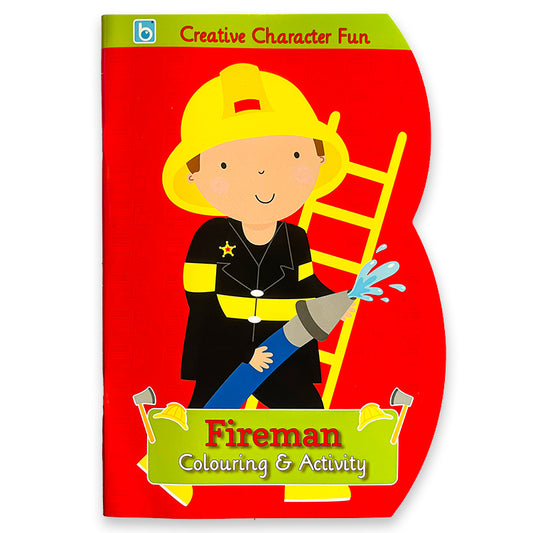 Fireman Deluxe Colouring And Activity Book