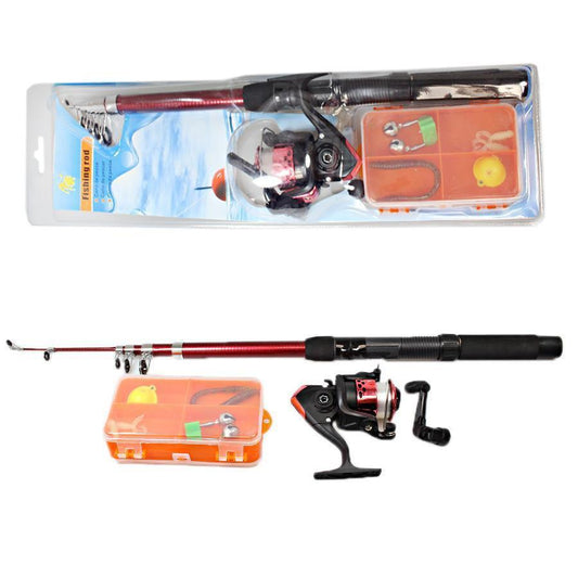 E x tendable Fishing Rod With Assorted Accessories