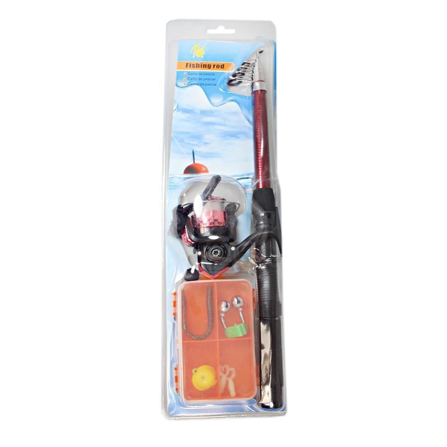 E x tendable Fishing Rod With Assorted Accessories