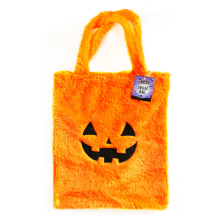 Jumbo Deluxe Plush Pumpkin Bag