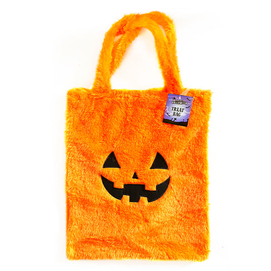 Jumbo Deluxe Plush Pumpkin Bag