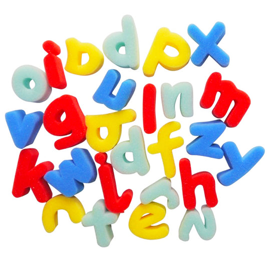 ABC Sponge Painting Shapes Pack ( 26pc Lower Case )