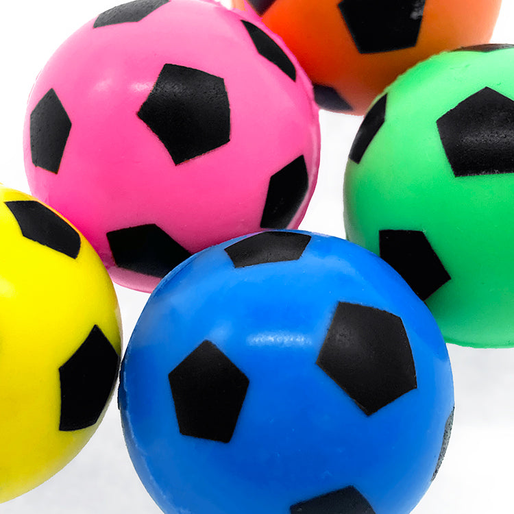 Football Neon Jet Balls x 6