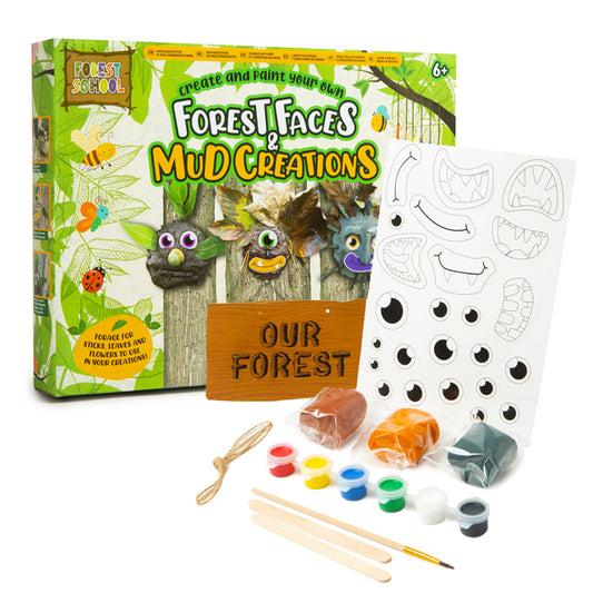 Create Your Own Forest Faces Kit