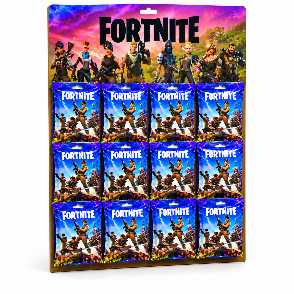 FORTNITE Mini Figure Surprise Bags – 12 Pack Display Card – Collect Them All!
