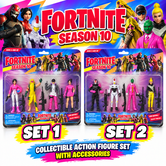 FORTNITE Collectible Action Figures Set - 2 Sets to Collect - Imperfect Packaging