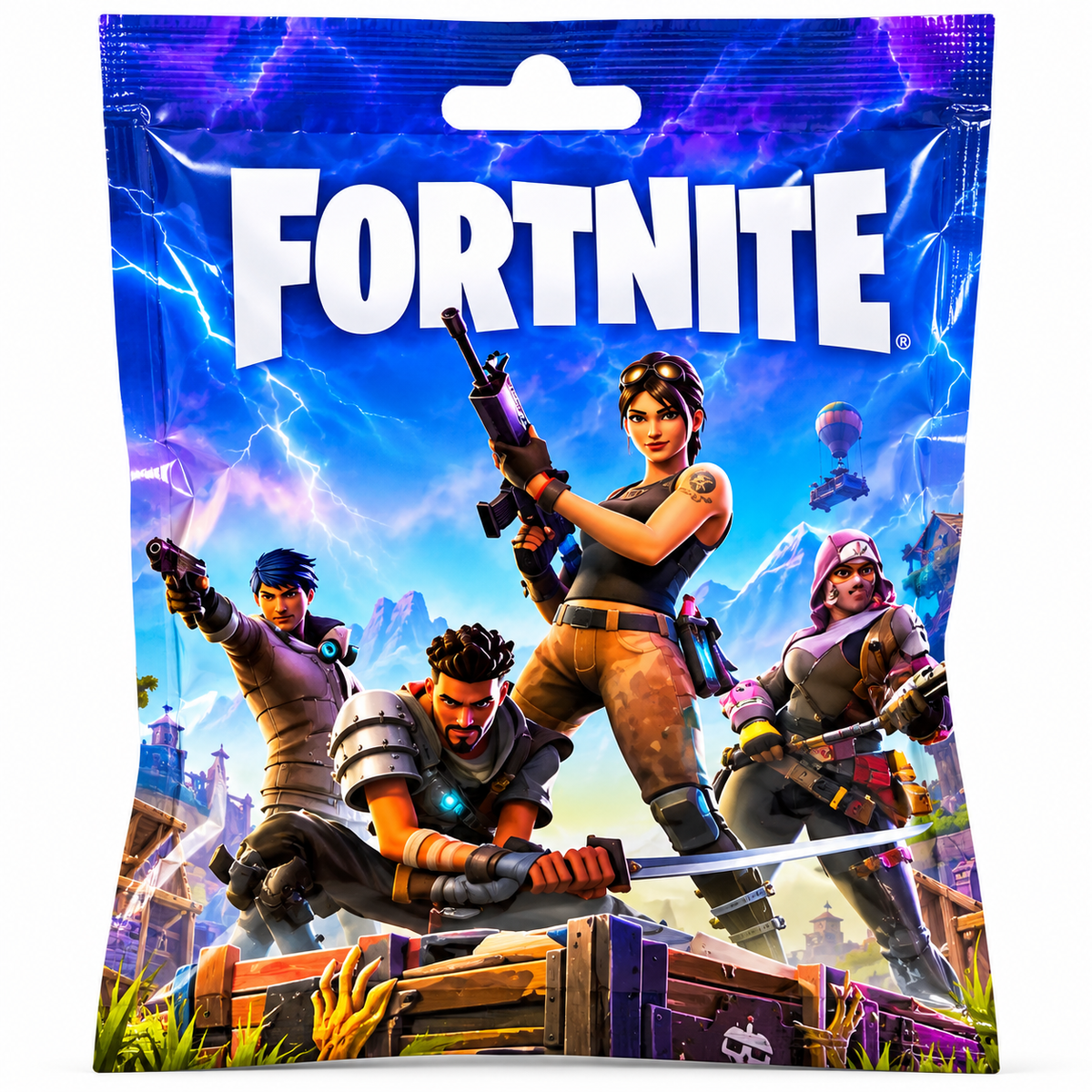 FORTNITE Mini Figure Surprise Bags – 12 Pack Display Card – Collect Them All!
