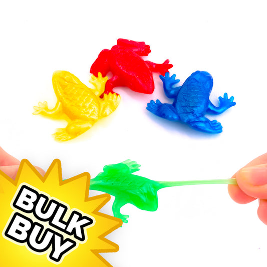 Stretchy Frogs x 120 (BULK BUY)