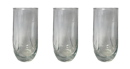 Drinking Glass Tumblers 280 ml Set of 3 G1041