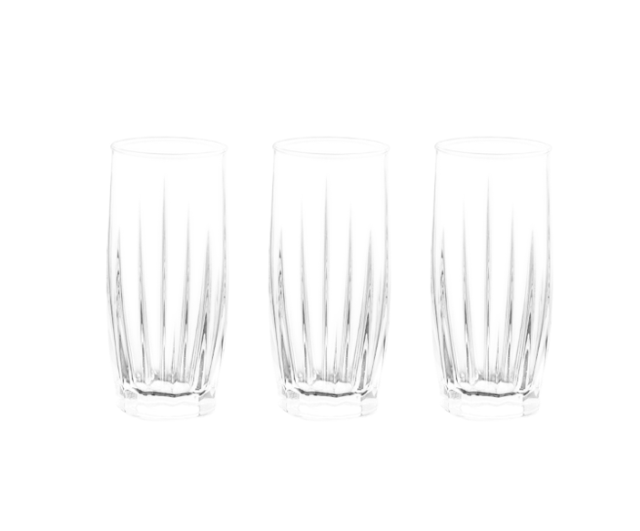 Nova Vista Drinking Glasses Tumbler 280Ml Pack Of 3  (Parcel Plus Rate)