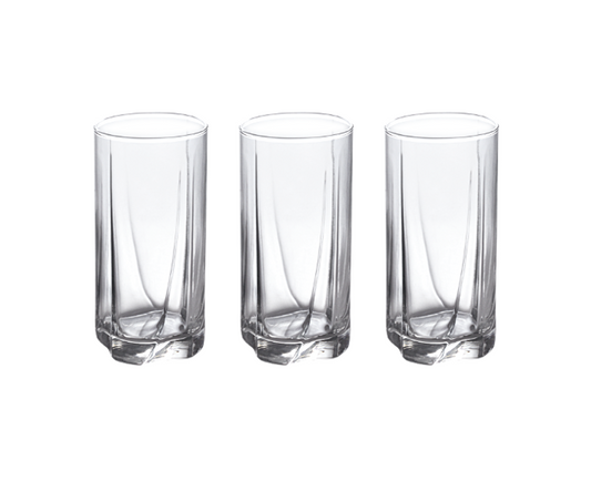 Nova Cosmos Drinking Glasses Tumbler 425Ml Pack Of 3 (Parcel Plus Rate)