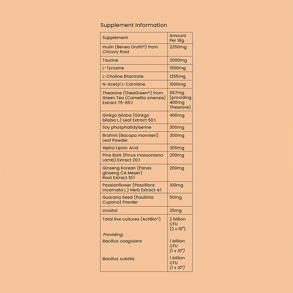 Divergence Supplements Gamma Focus - Blood Orange Flavour 540g Pouch (RRP £35)