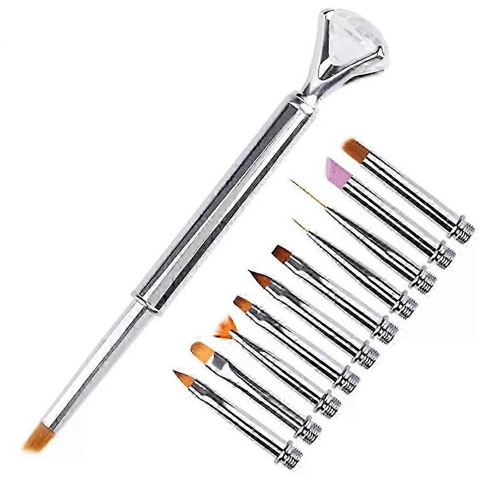 10 Piece G'elite Nail Design Pen Professional Manicure Box Set