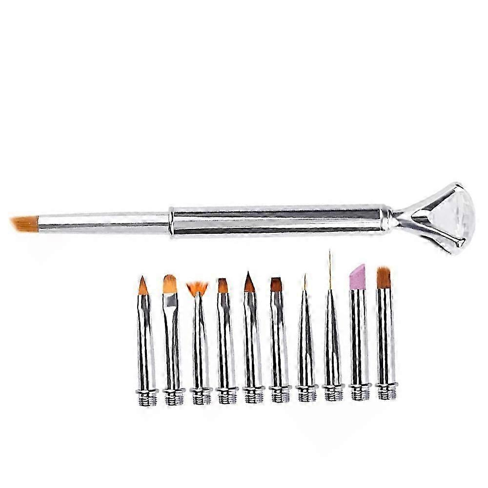 10 Piece G'elite Nail Design Pen Professional Manicure Box Set