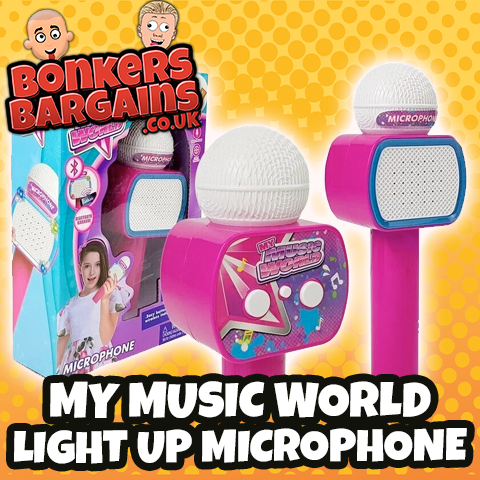 Light Up Girls Microphone