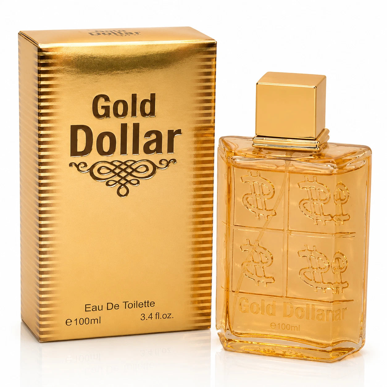 GOLD DOLLAR Inspired by 1 Mil - Men's Eau de Toilette Aftershave Spray 100ml - Saffron London