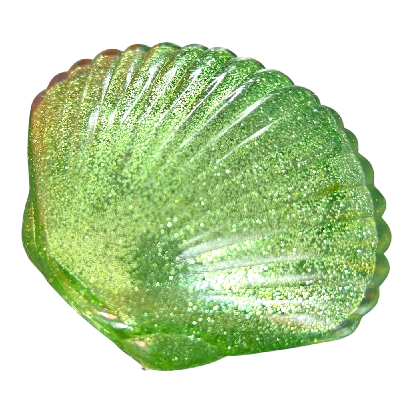 Glitter Squishy Shell Fidget Sensory Squish Toy - 4 Colours