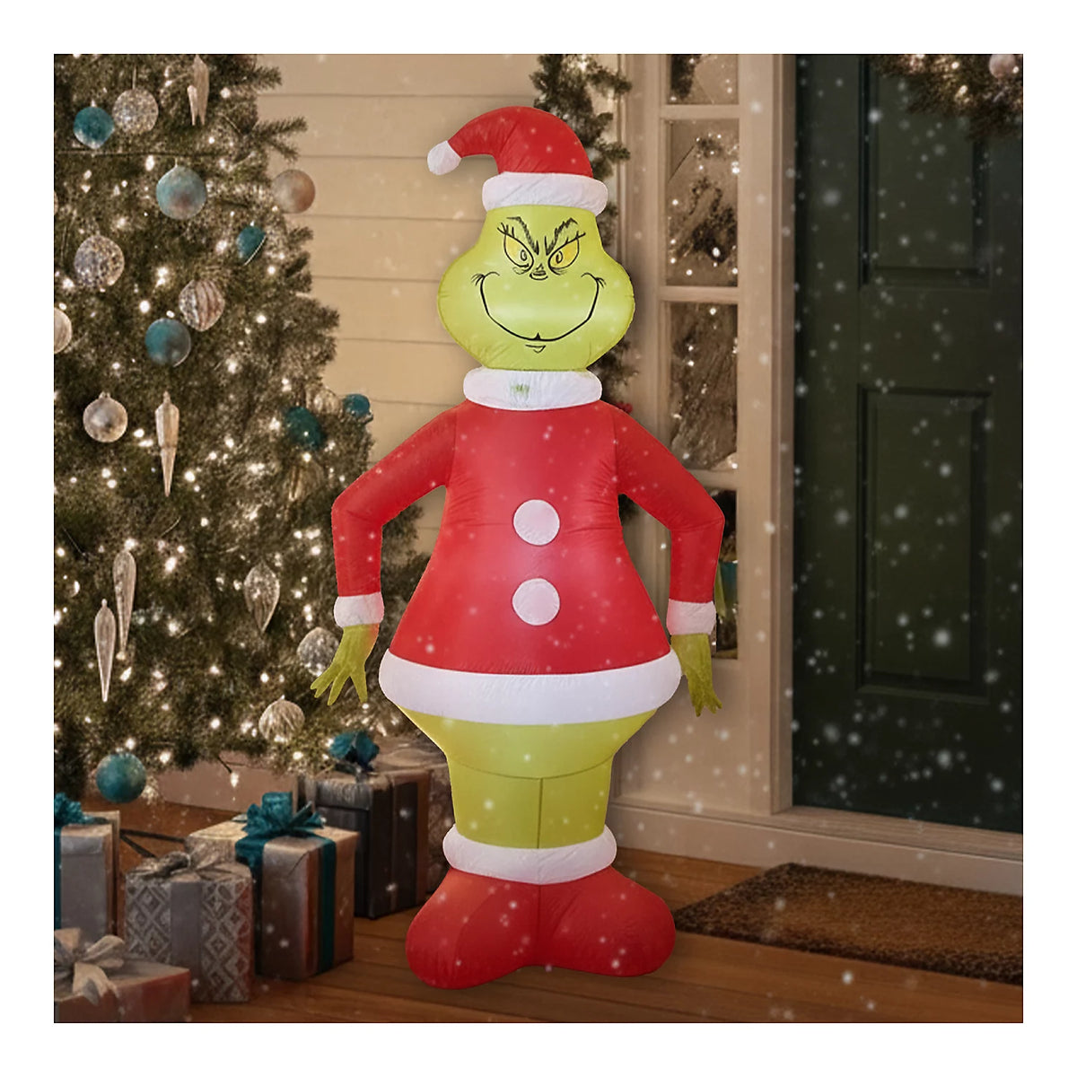 The Grinch 4FT Inflatable Light Up Christmas Decoration - 120cm