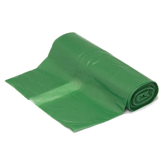 Heavy Duty Green Garden Waste Bin Bag Sacks 75L Roll of 8 ST22098