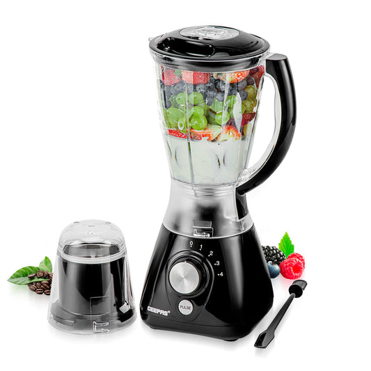2 – In – 1 Portable Food Jug Blender And Coffee Grinder 1.5L Black