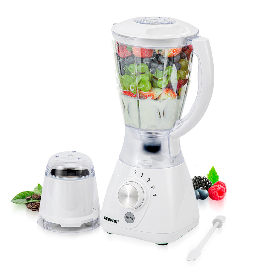 2-In-1 Portable Food Jug Blender And Coffee Grinder 1.5L White