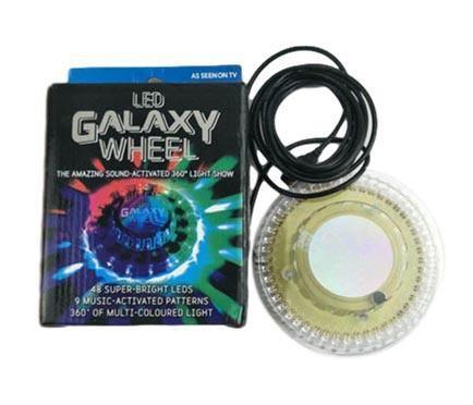 Gala x y Wheel 48 Leds Disco Stage Lamp Usb Dazzling Color Led Light