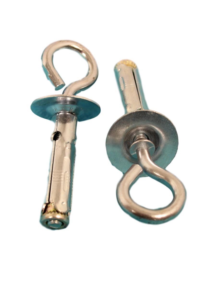 General Hardware Hooks Set Chrome Indoor Use 2 Pack 5383