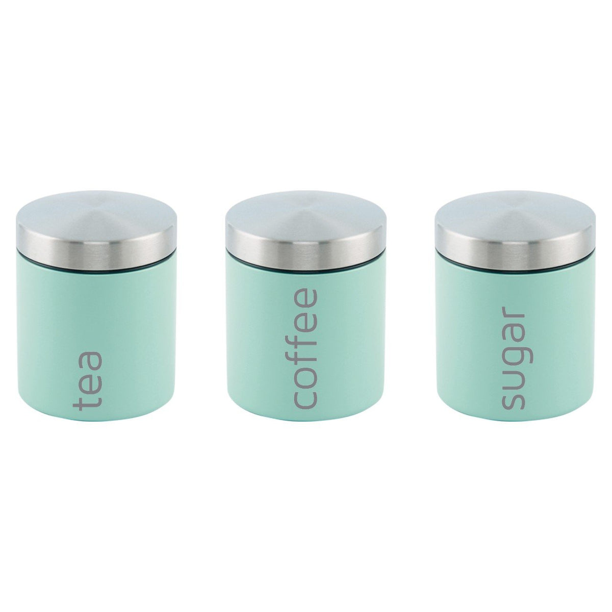 Gems Airtight Food Canister Set 3 Piece Seafoam